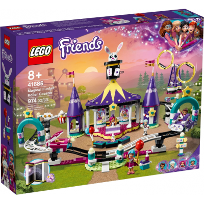 LEGO FRIENDS Les montagnes russes de la fête foraine magique 2021
